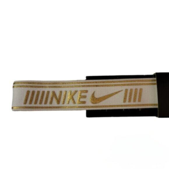 Nike Pro - Gold Metallic Head Band NWT - Picture 5 of 5